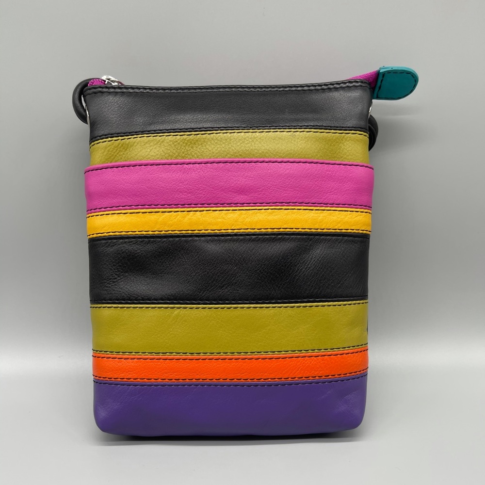 ili New York NWT Rainbow Crossbody Purse